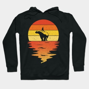 Honey Badger retro Hoodie